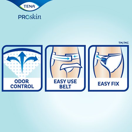 Tena Incontinence Belted Undergarment Breathable, PK 30 67805